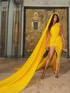 हॉलीवुड फिल्म के प्रीमियर में साड़ी लुक में दिखीं देसी गर्ल, तस्वीरें वायरल