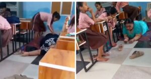 Chitrakoot Video Viral: स्कूल में महिला हेड मास्टर ने छात्राओं से कराई मालिश