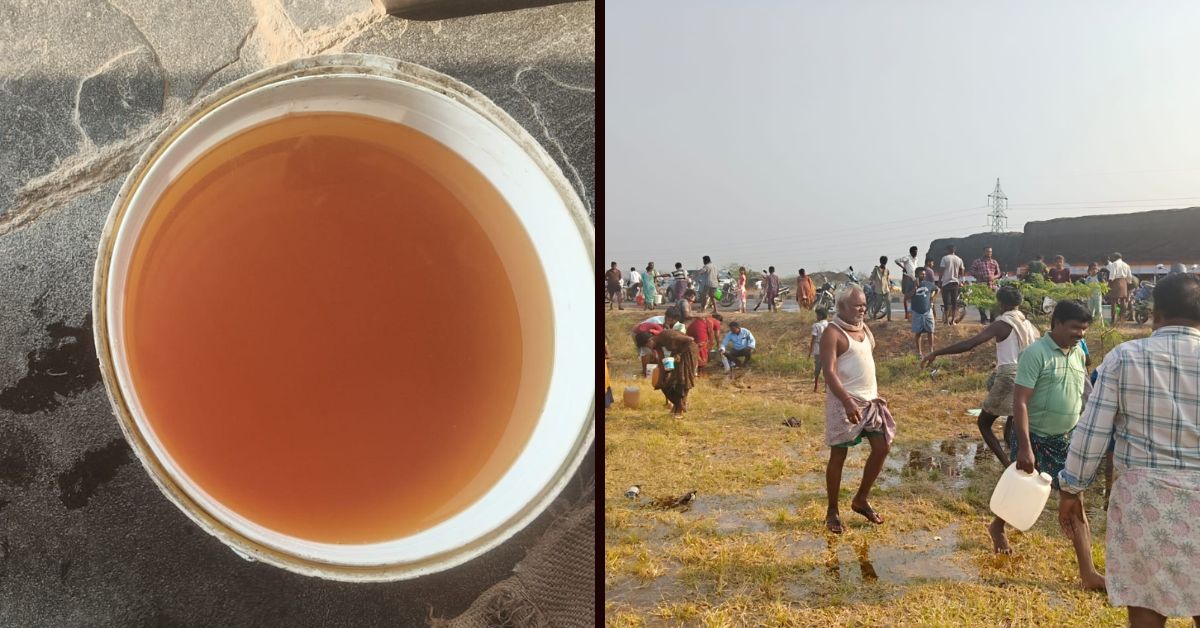 Ghee Tanker Overturned