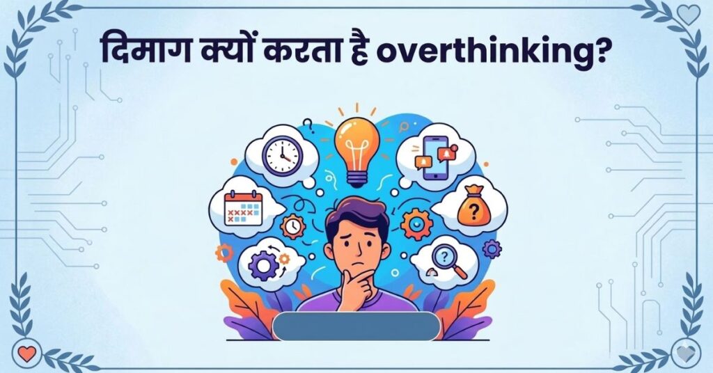 रात को दिमाग इतना क्यों सोचता है? जानें Overthinking के पीछे की सच्चाई