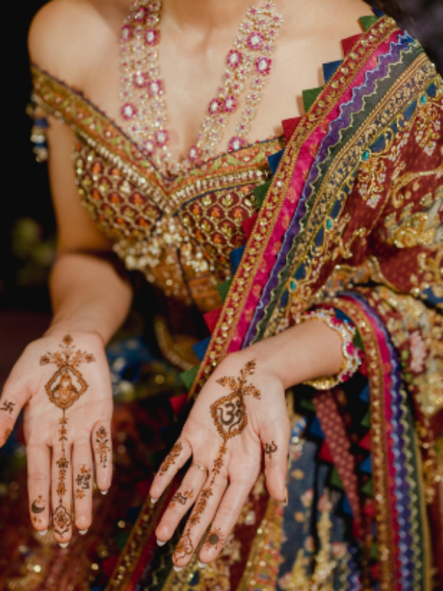 रश्मिका की मेहँदी में दिखें ‘शिव-शक्ति’