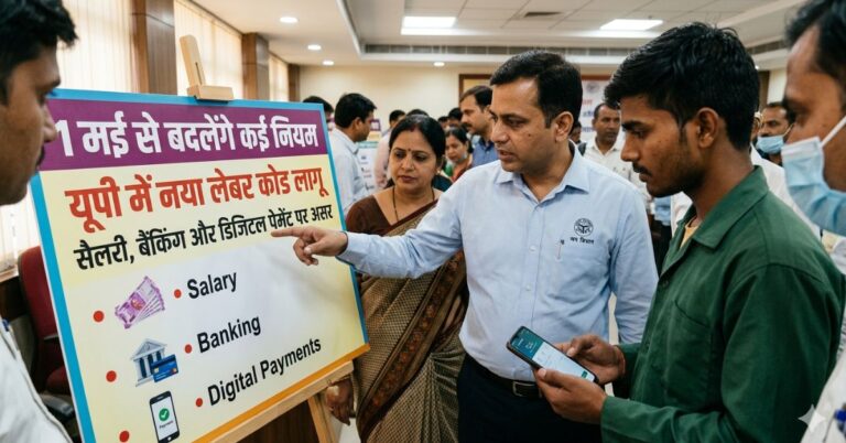 New Rules May 2026: यूपी में नया लेबर कोड लागू, सैलरी, बैंकिंग और डिजिटल पेमेंट पर पड़ेगा असर