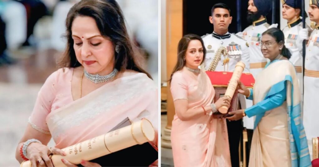 Padma Shri Awards: दिग्गज अभिनेता धर्मेंद्र को मिला पद्म सामान, अहाना देओल के छलके आंसू!