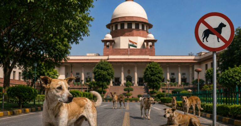 सड़कों पर नहीं दिखेंगे Stray Dogs,SC का बड़ा आदेश!
