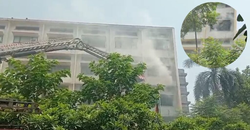 ITO Delhi Fire : दिल्ली में फिर AC बना आग की वजह! ITO के पास शिक्षा मंत्रालय के कार्यालय में लगी भीषण आग