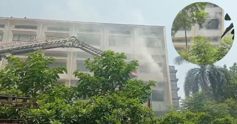 ITO Delhi Fire : दिल्ली में फिर AC बना आग की वजह! ITO के पास शिक्षा मंत्रालय के कार्यालय में लगी भीषण आग