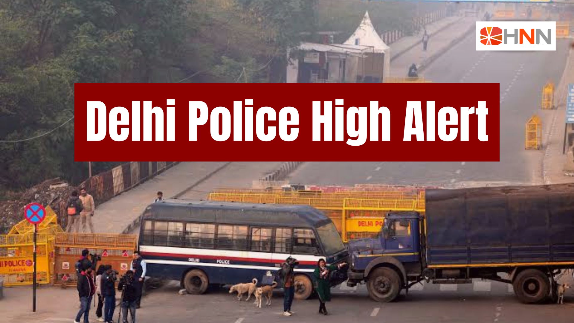 Delhi Police High Alert: किसानों के दिल्ली कूच से पहले सिंघु बॉर्डर पर सुरक्षा कड़ी