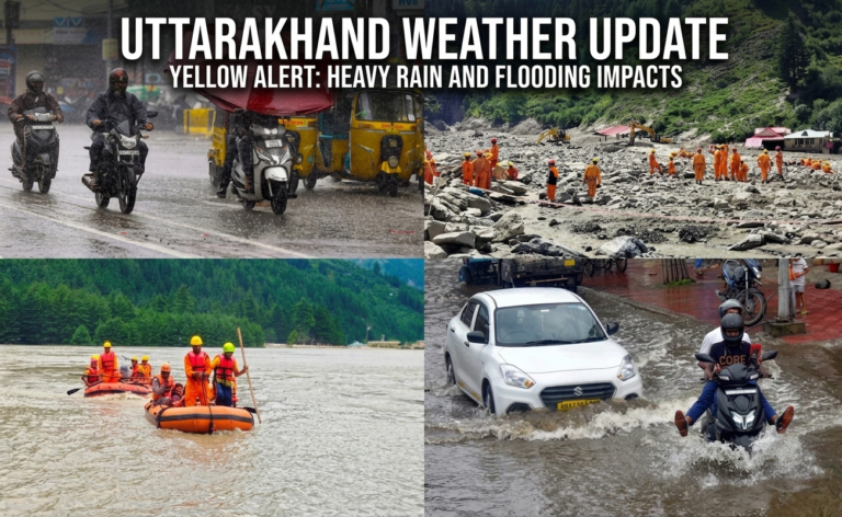 Uttarakhand Weather Update: मानसून की बारिश, उमस भरी गर्मी और Yellow Alert का पूरा सच