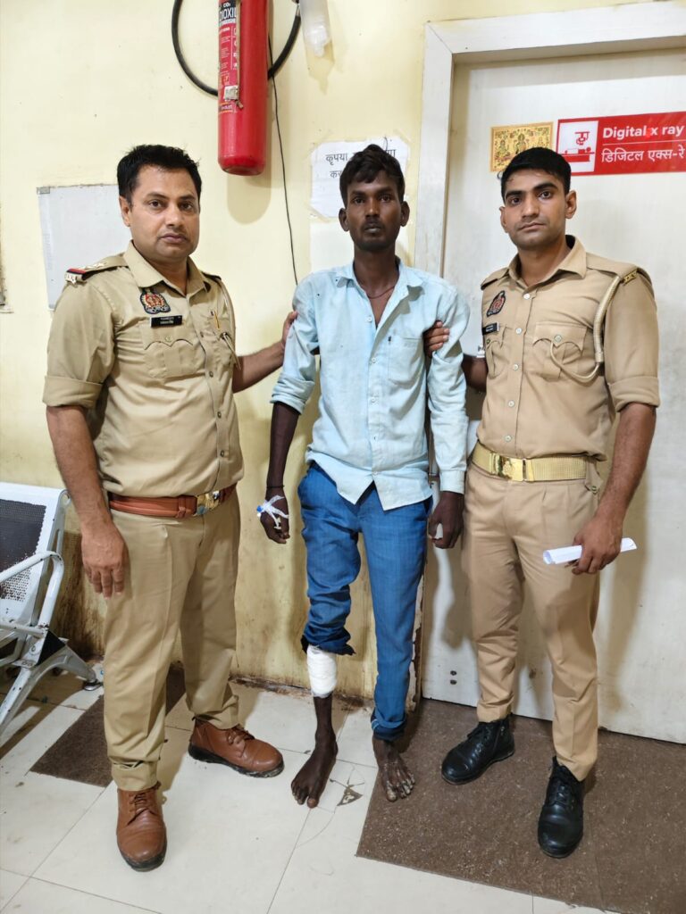 फिरोजाबाद POCSO Case: 36 घंटे में पुलिस मुठभेड़ के बाद आरोपी गिरफ्तार, पैर में लगी गोली