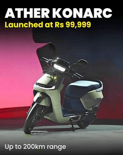 Ather Konarc 200 km Range Is It Available Now