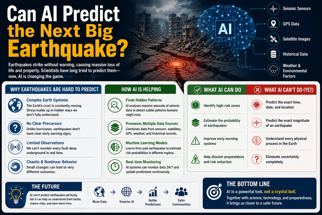 Can AI Predict the Next Big Earthquake