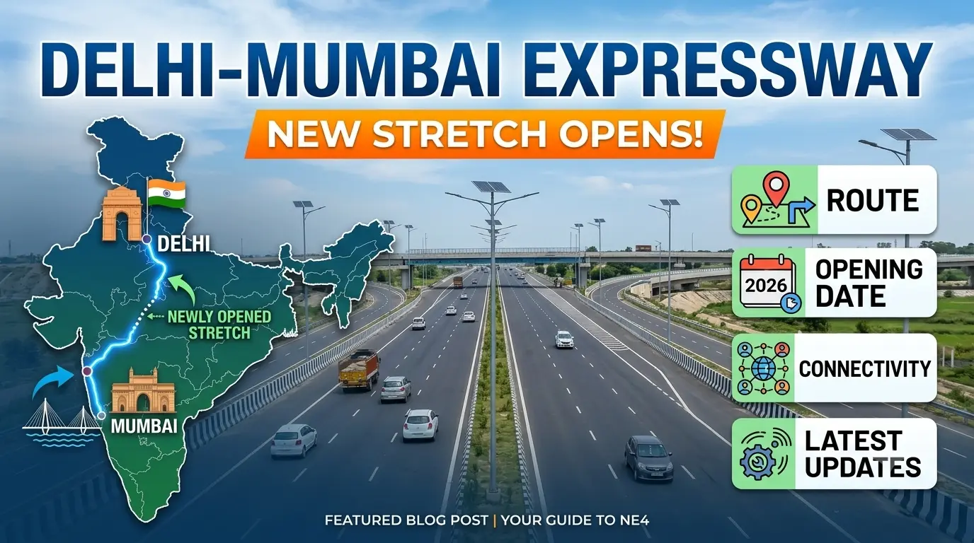 Delhi-Mumbai Expressway New Stretch Opens