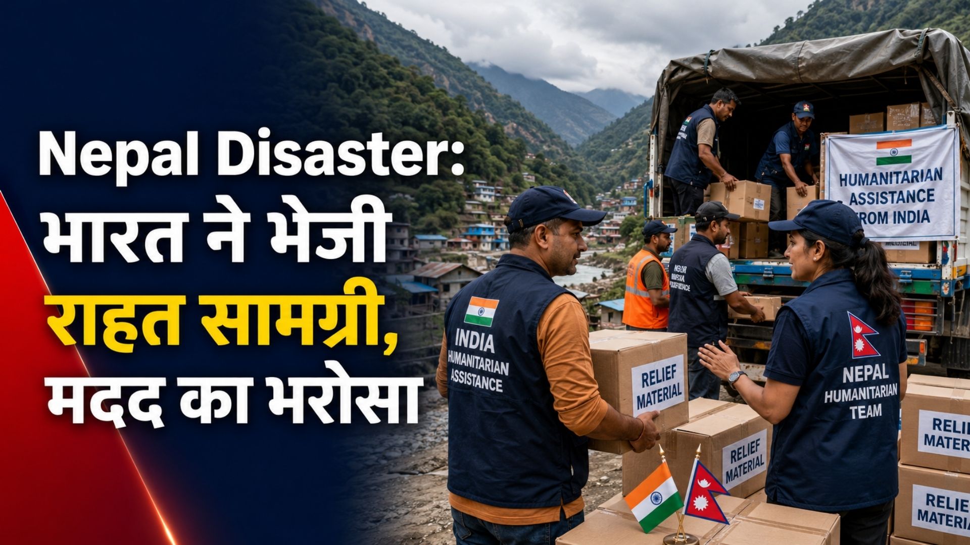 Disaster India Help: भारत ने भेजी राहत सामग्री, महेंद्र भट्ट बोले- नेपाल के साथ मजबूती से खड़े