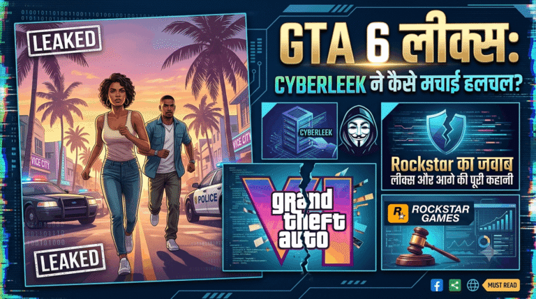 GTA 6 Leaks: Cyberleek ने कैसे मचाई हलचल? Rockstar का जवाब, लीक्स और आगे की पूरी कहानी