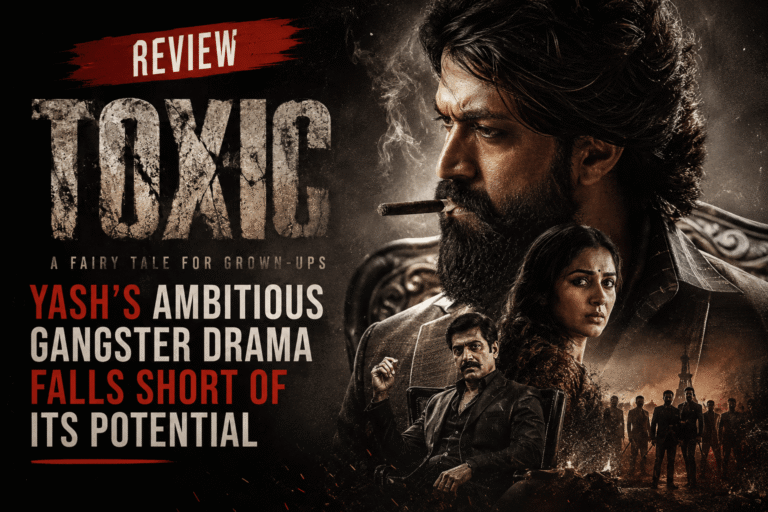 Toxic: A Fairy Tale for Grown-Ups Review – Yash’s Ambitious Gangster Drama Falls Short of Its Potential