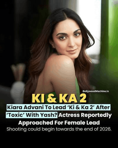 Why is Kiara Advani linked to the project?