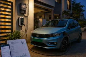 Electric Car घर पर Charge करने में कितना बिजली बिल आएगा? 1 महीने का पूरा Calculation