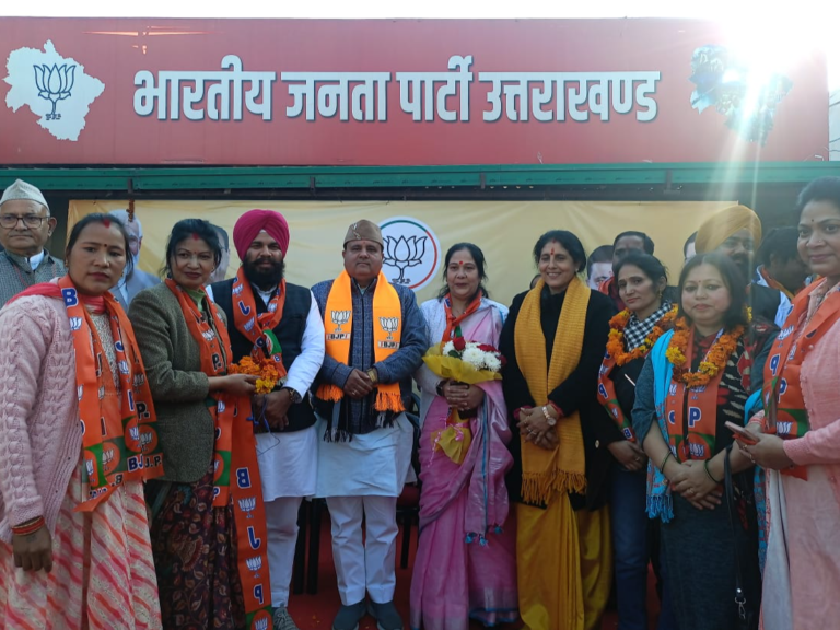उत्तराखंड भाजपा सदस्यता अभियान: कई लोगों ने थामा दामन