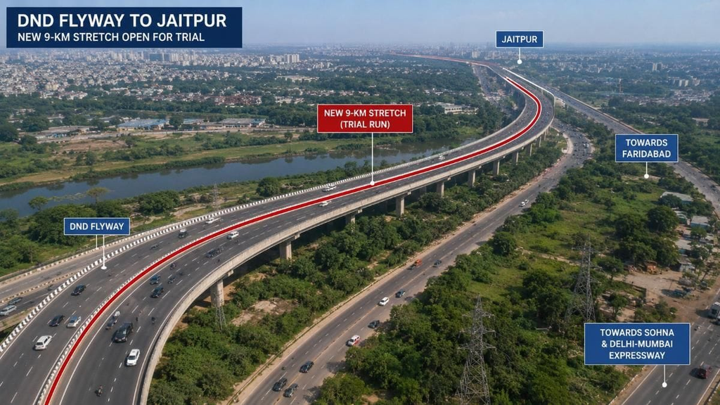 Delhi Mumbai Expressway new stretch