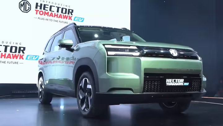 MG Hector Tomahawk EV Design