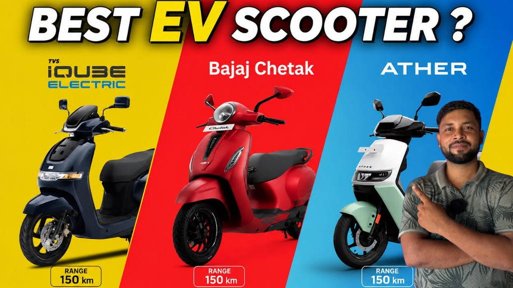 Ather Konarc vs TVS iQube vs Bajaj Chetak