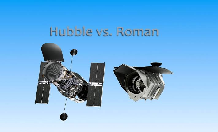 Roman Space Telescope vs Hubble