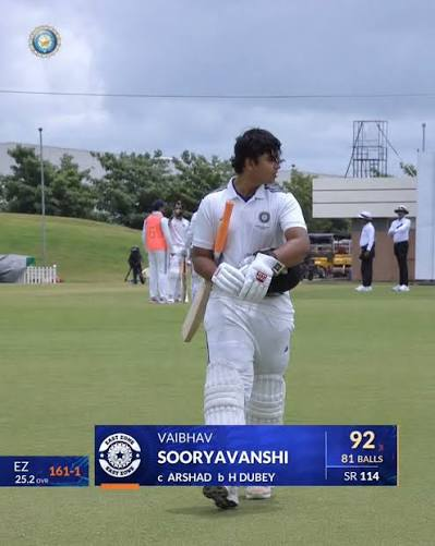 How Did Vaibhav Sooryavanshi Score 92?