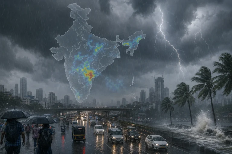 India Weather Alert: Heavy Rainfall Warning Issued for These States