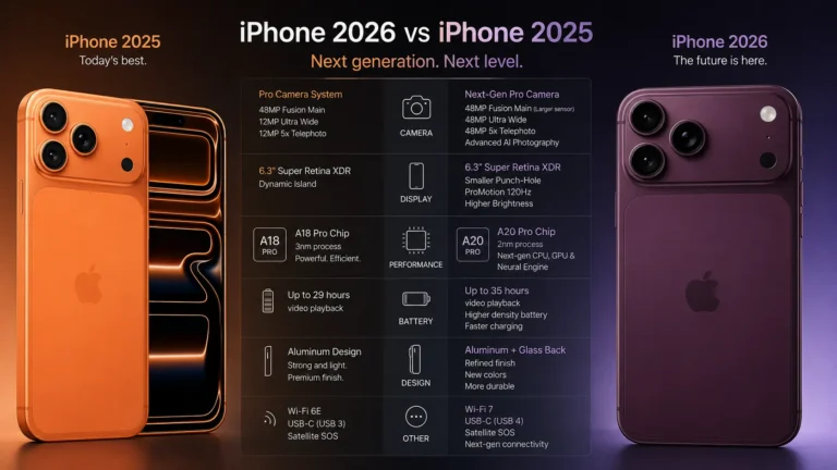 iPhone 2026 vs iPhone 2025: What Could Actually Change in the New Generation?