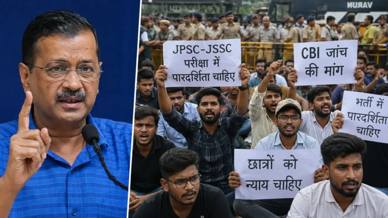 झारखंड छात्र आंदोलन के समर्थन में उतरे अरविंद केजरीवाल, बोले- छात्रों पर हिंसा स्वीकार्य नहीं