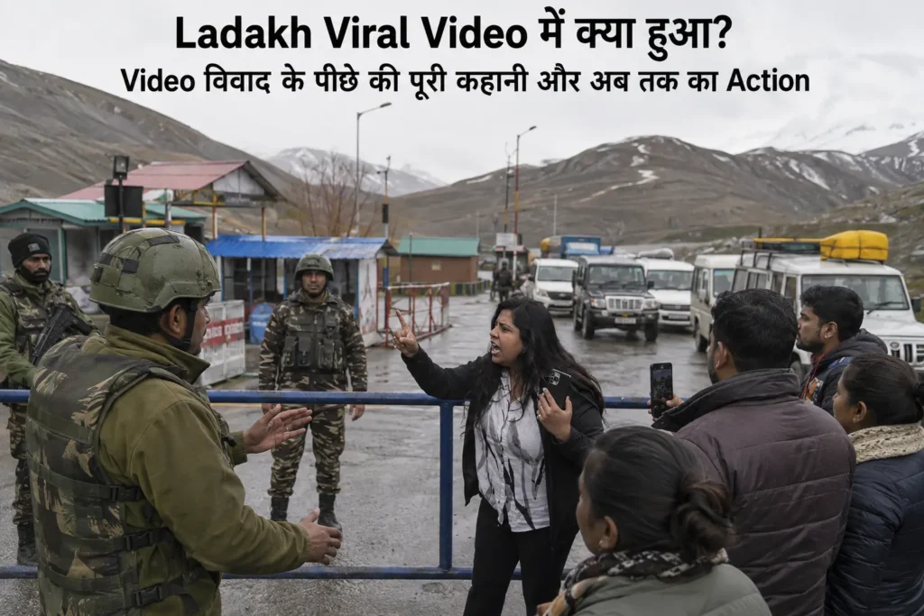 Ladakh Viral Video में क्या हुआ? Video विवाद के पीछे की पूरी कहानी और अब तक का Action