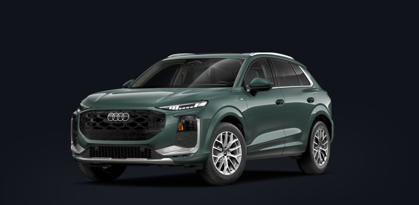 New Audi Q3 2026 : third-generation luxury SUV with split LED headlights
