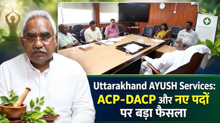 Uttarakhand AYUSH Services: ACP-DACP और नए पदों पर बड़ा फैसला