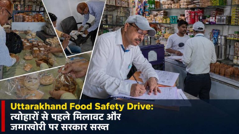 Uttarakhand Food Safety Drive: त्योहारों से पहले मिलावट और जमाखोरी पर सरकार सख्त