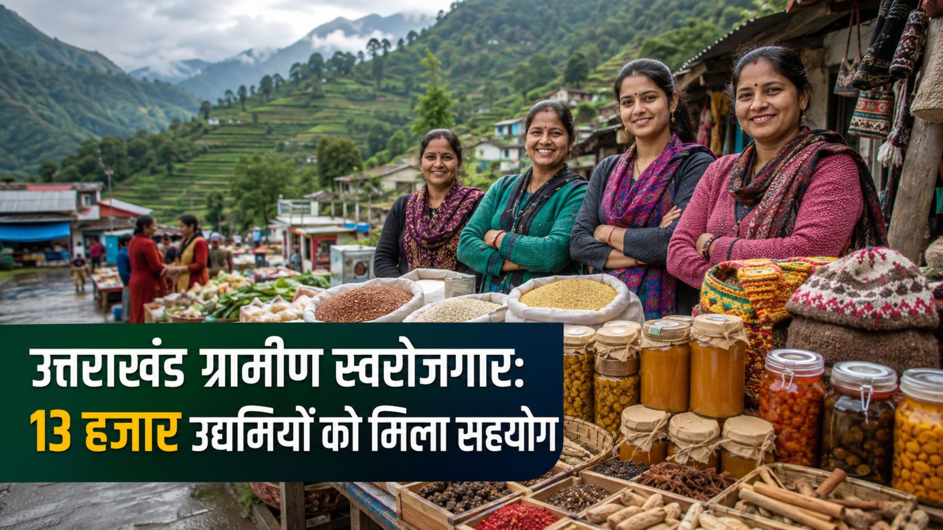 उत्तराखंड ग्रामीण स्वरोजगार: 13 हजार उद्यमियों को मिला सहयोग