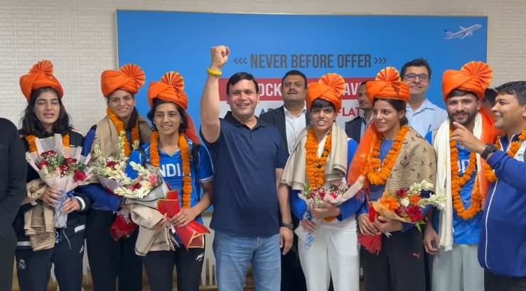कॉमनवेल्थ गेम्स 2026 पदक विजेता खिलाड़ी: स्वदेश आगमन पर भव्य स्वागत, भारत ने जीते 39 मेडल