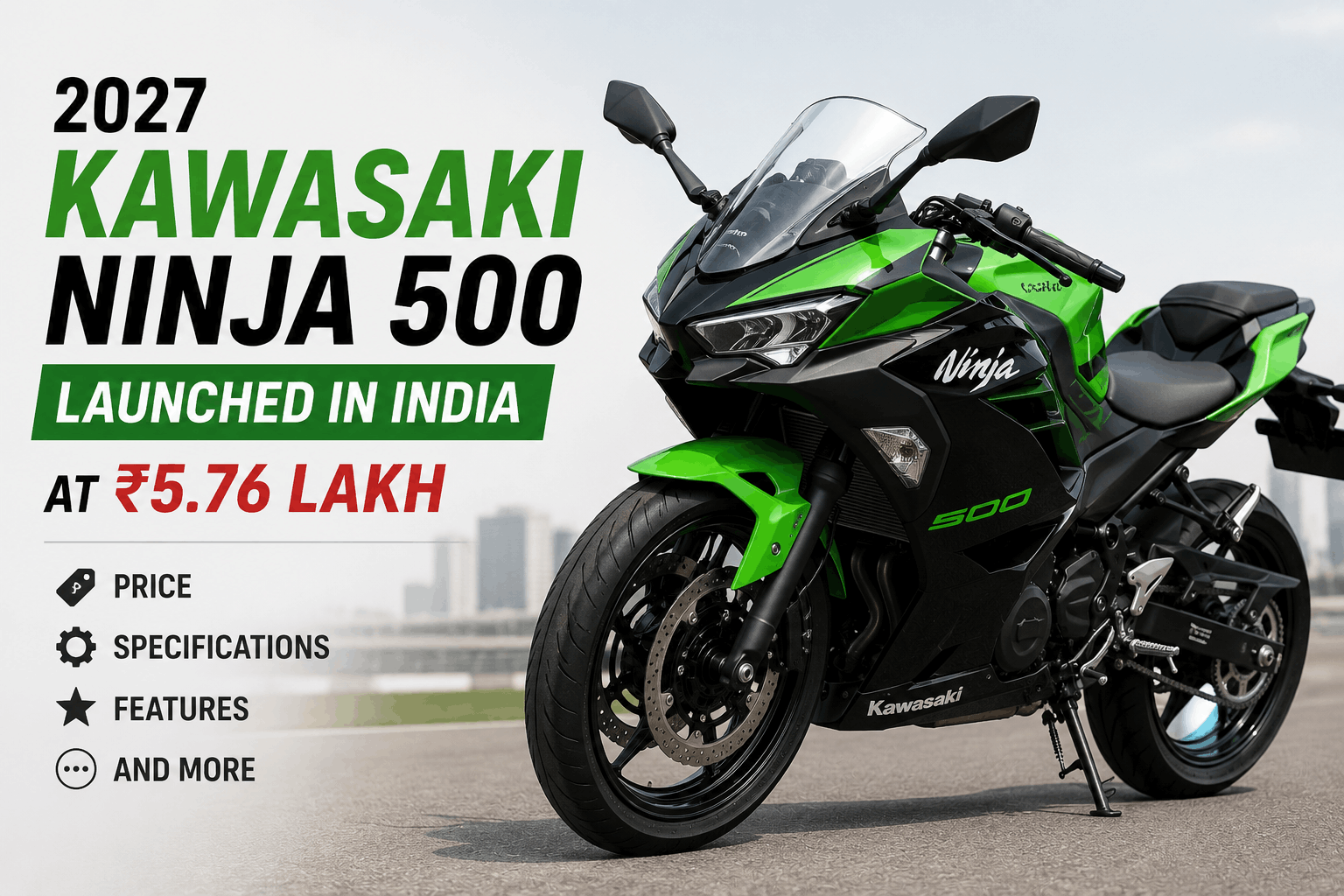 2027 Kawasaki Ninja 500