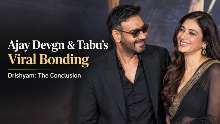 Ajay Devgn Tabu Bonding Goes Viral at Drishyam: The Conclusion Event