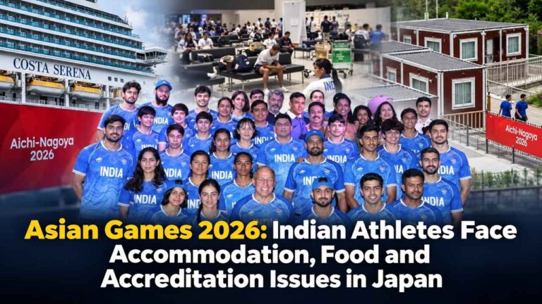 Asian Games 2026: Indian Athletes Face Accommodation, Food and Accreditation Issues in Japan