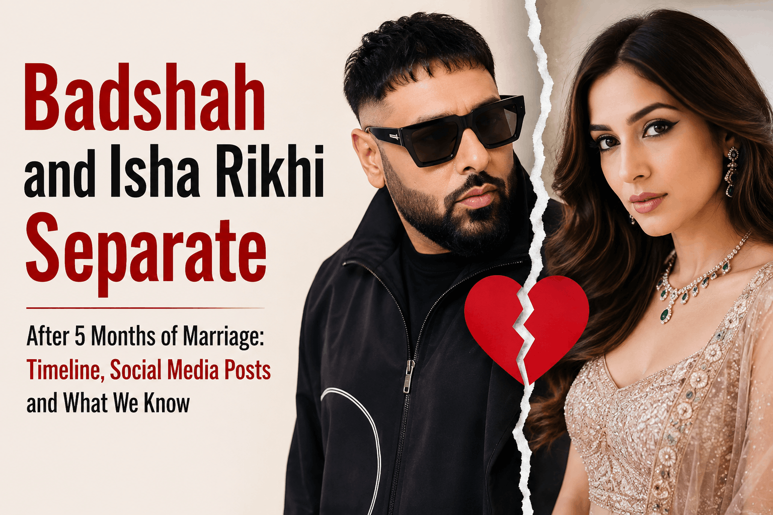 Badshah Isha Rikhi separation