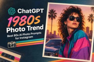 ChatGPT 1980s Photo Trend: Best 80s AI Photo Prompts for Instagram