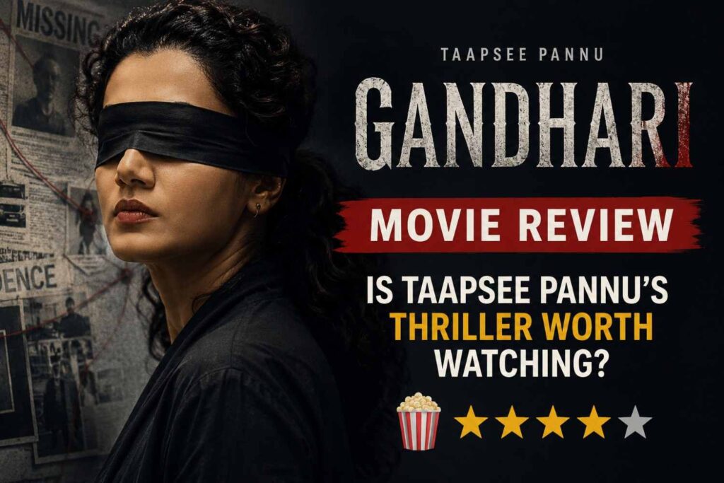 Gandhari Movie Review: Is Taapsee Pannu’s Thriller Worth Watching?