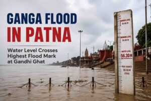 Ganga Flood in Patna: Water Level Crosses Highest Flood Mark at Gandhi Ghat