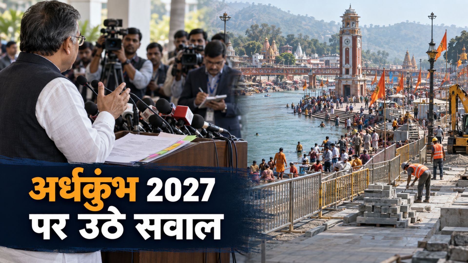 Haridwar Ardh Kumbh 2027: BJP नेता अशोक त्रिपाठी ने टेंडर और परंपराओं पर उठाए सवाल
