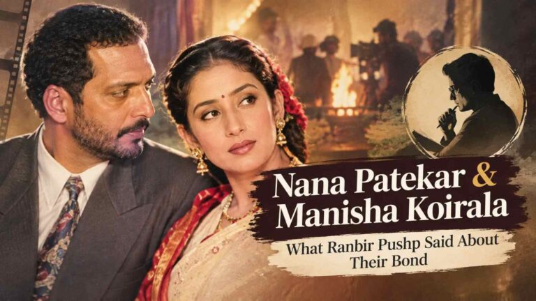 Nana Patekar and Manisha Koirala Relationship: What Ranbir Pushp Said About Their Agni Sakshi Bond