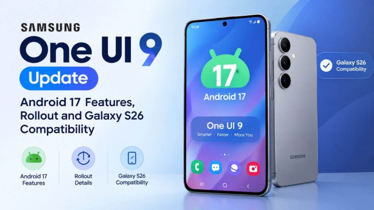 One UI 9 Update: Android 17 Features, Rollout and Galaxy S26 Compatibility