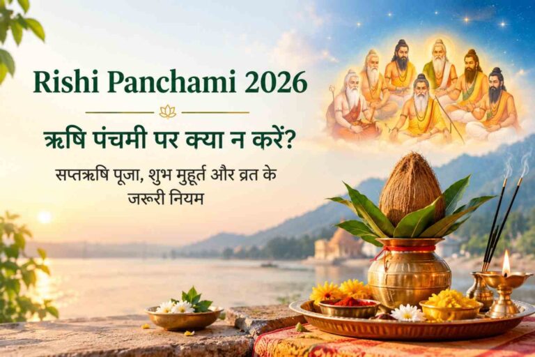 Rishi Panchami 2026: ऋषि पंचमी पर क्या न करें? सप्तऋषि पूजा, शुभ मुहूर्त और व्रत के जरूरी नियम