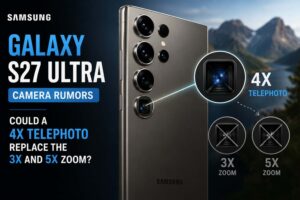 Samsung Galaxy S27 Ultra Camera Rumors: Could a 4x Telephoto Replace the 3x and 5x Zoom?