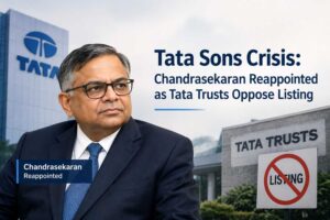 Tata Sons Crisis: Chandrasekaran Reappointed as Tata Trusts Oppose Listing