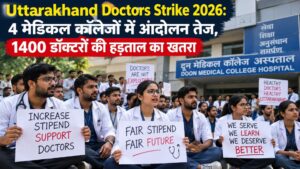 Uttarakhand Doctors Strike 2026: 4 मेडिकल कॉलेजों में आंदोलन तेज, 1400 डॉक्टरों की हड़ताल का खतरा